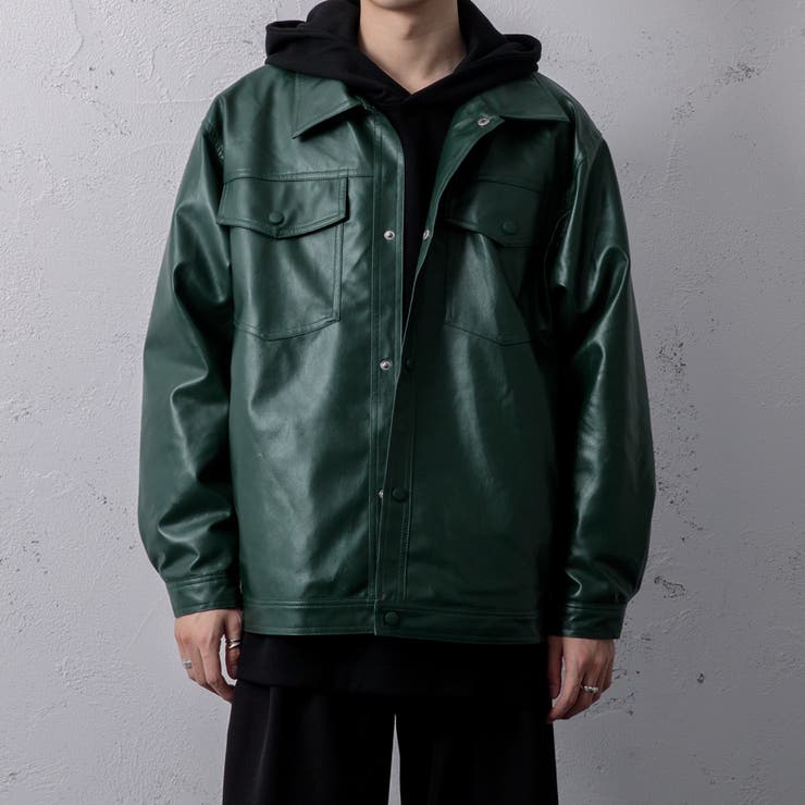 Adoon plain】フェイクレザーブルゾン [品番：KTRW0022609]｜kutir（クティール）のメンズファッション通販｜SHOPLIST（ショップリスト）