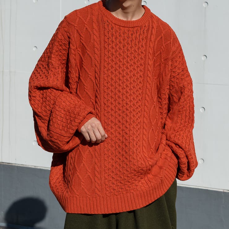 最高品質の kutir】フィッシャーマンニット[品番：KTRW0022817]｜kutir Lサイズ