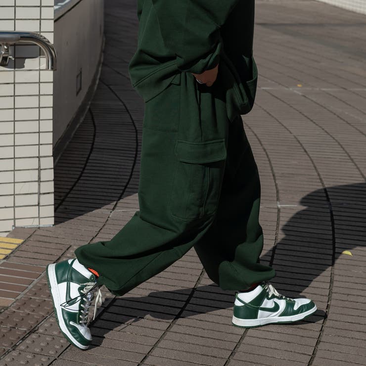 kutir】スウェットカーゴパンツ（セットアップ着用可）[品番