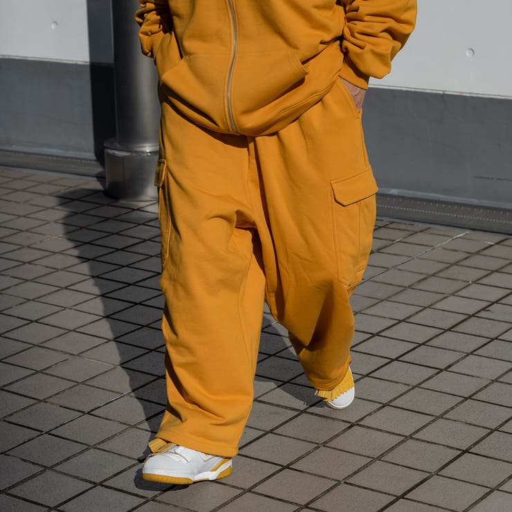 kutir】スウェットカーゴパンツ（セットアップ着用可）[品番