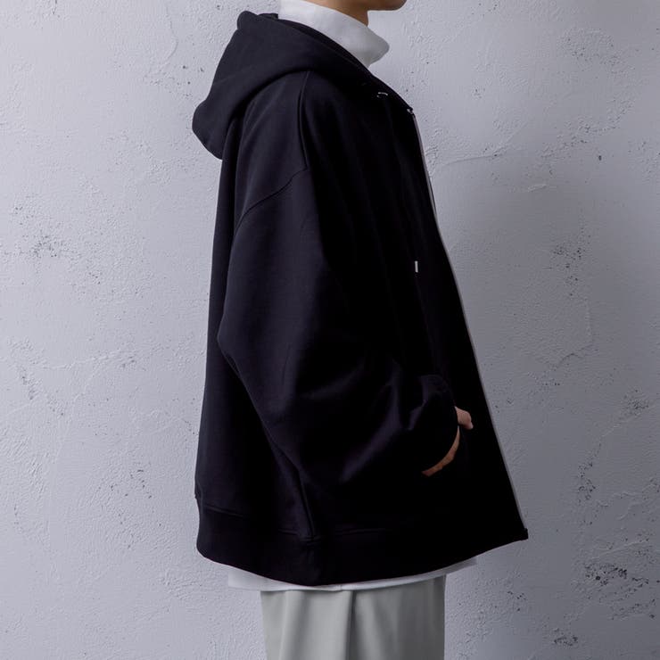 DOUBLE ZIP KNIT HOODIE / ダブルジップニットフーディ