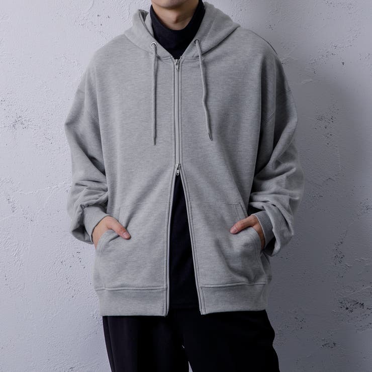 【Adoon  plain】ダブルジップパーカー[品番：KTRW0022822]｜kutir（クティール）のメンズファッション通販｜SHOPLIST（ショップリスト）