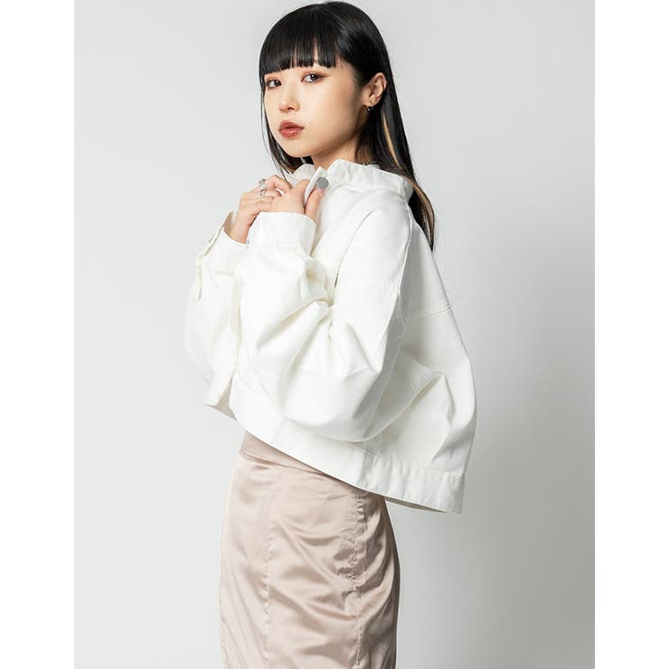 Adoon plain Ladies】ショートデニムジャケット[品番