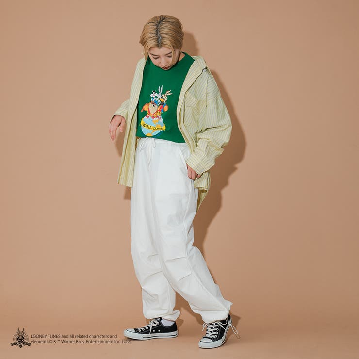 kutir】【LOONEY TUNESコラボ】プリントTシャツ[品番