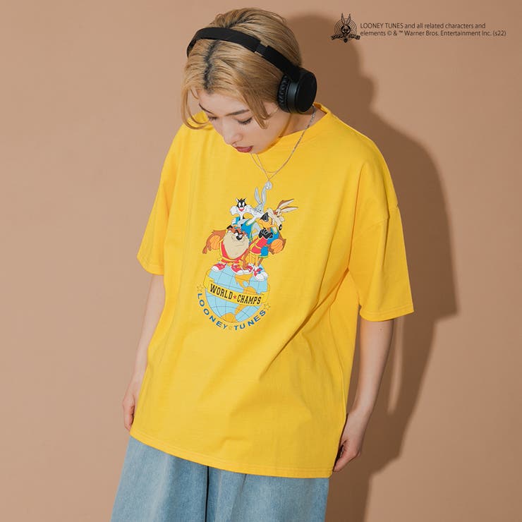 kutir】【LOONEY TUNESコラボ】プリントTシャツ[品番