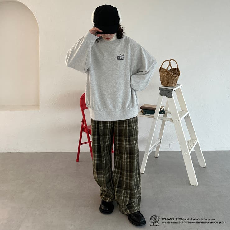 福袋・半額ポスター - クリーニング屋さん専用の通 バックデザインスウェット】[品番：KTRW0031677]｜kutir トップス