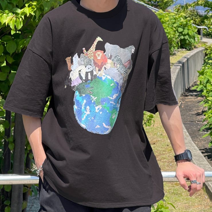 kutir】ヴィンテージライクアニマルTシャツ[品番：KTRW0023955]｜kutir