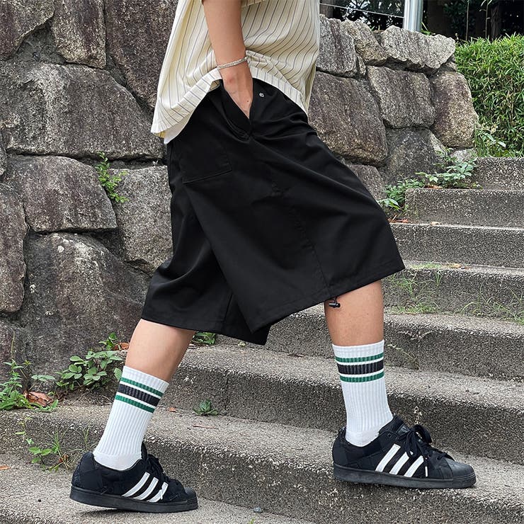 kutir】ワイドスノーハーフパンツ[品番：KTRW0024339]｜kutir