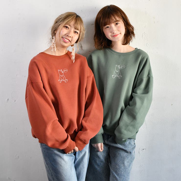 リンクコーデ専門ブランド ペアペア 裏起毛クマ 刺繍スウェット 品番 Ktrw Pairpair Women ペアペア のレディースファッション通販 Shoplist ショップリスト リンクコーデ専門ブランド ペアペア 裏起毛クマ 刺繍スウェット 品番 Ktrw Pairpair Women ペアペア のレディースファッション通販 Shoplist ショップリスト