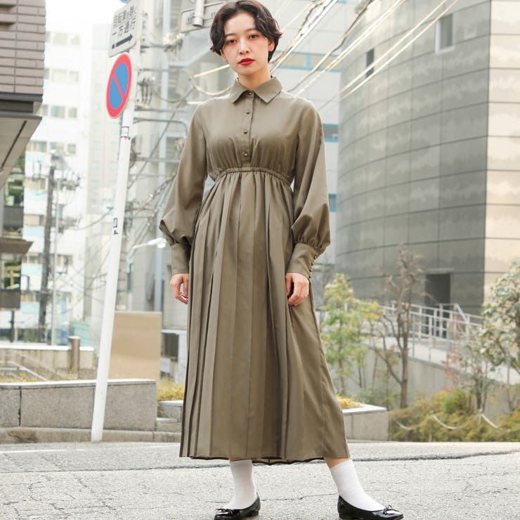 季節のおすすめ商品 kutir】プリーツワンピース[品番：KTRW0001174]｜kutir ワンピース