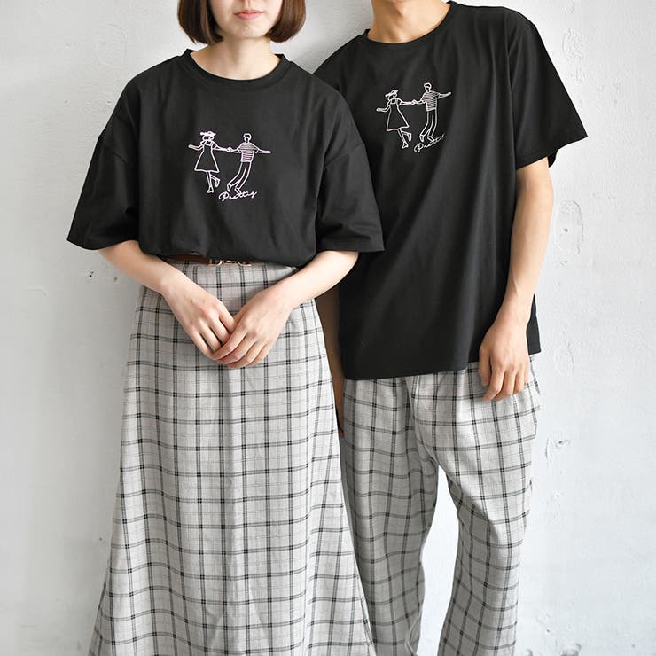 リンクコーデ専門ブランド ペアペア カップル プリントｔシャツ レディース 品番 Ktrw0001683 Pairpair Women ペアペア のレディースファッション通販 Shoplist ショップリスト