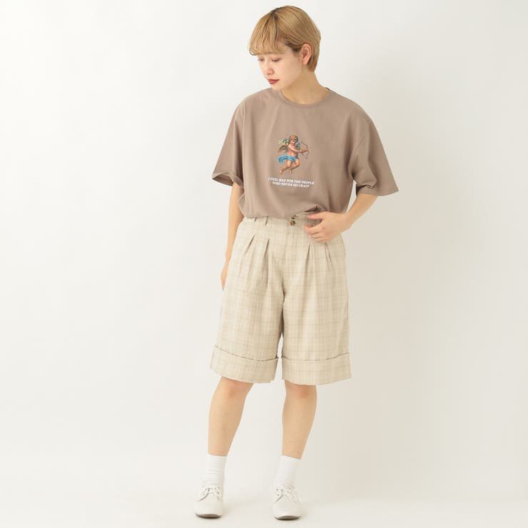 kutir】2タックハーフパンツ[品番：KTRW0008054]｜kutir