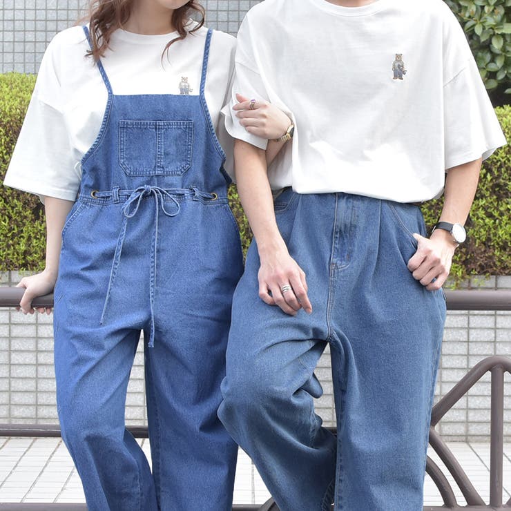 リンクコーデ専門ブランド ペアペア クマ刺繍 バッグロゴ Bigt 男女兼用 品番 Ktrw Pairpair Women ペアペア のレディースファッション通販 Shoplist ショップリスト