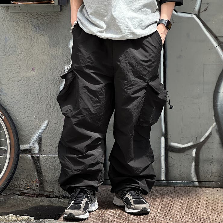 kutir】ナイロンスノーカーゴパンツ[品番：KTRW0026524]｜kutir