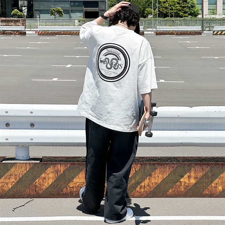 kutir】オーバーサイズサークルロゴTシャツ[品番：KTRW0026617]｜kutir