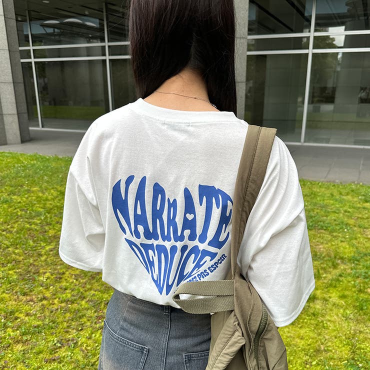 大人気アイテム kutir】ハートデザインTシャツ[品番：KTRW0026622]｜kutir トップス