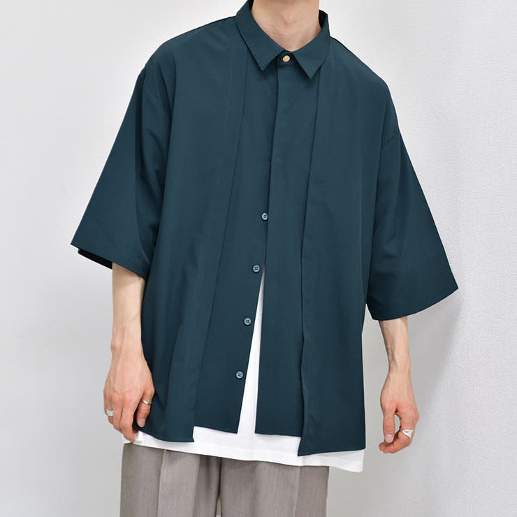 Kutir ピンタック半袖シャツ 品番 Ktrw Kutir クティール のメンズファッション通販 Shoplist ショップリスト