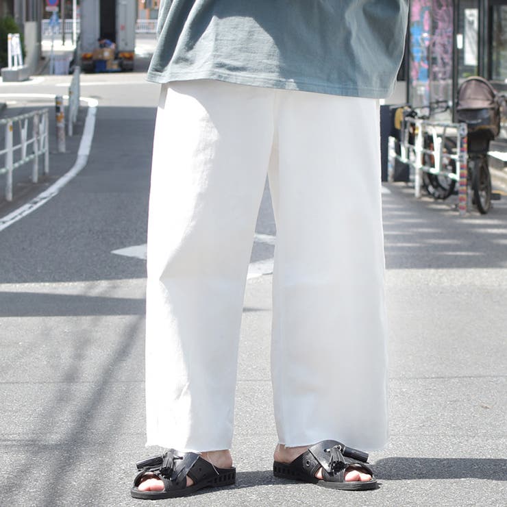 Adoon plain】カツラギワイドストレートパンツ [品番：KTRW0018719]｜kutir（クティール）のメンズファッション通販｜SHOPLIST（ショップリスト）