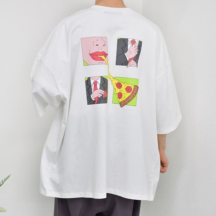 kutir】ピザプリントTシャツ[品番：KTRW0018795]｜kutir（クティール）のメンズファッション通販｜SHOPLIST（ショップリスト）