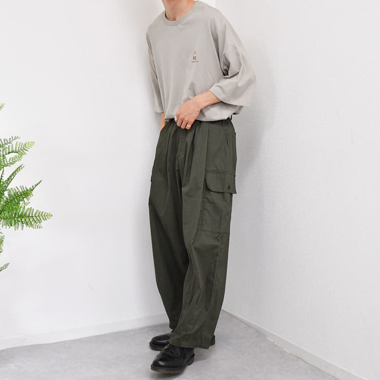 【kutir】ワイドカーゴパンツ[品番：KTRW0018874]｜kutir（クティール）のメンズファッション通販｜SHOPLIST（ショップリスト）