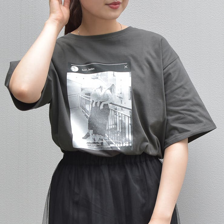 SLY｜【LIMITED ITEM】PHOTO PRINT COMPACT Tシャツ | Rakuten