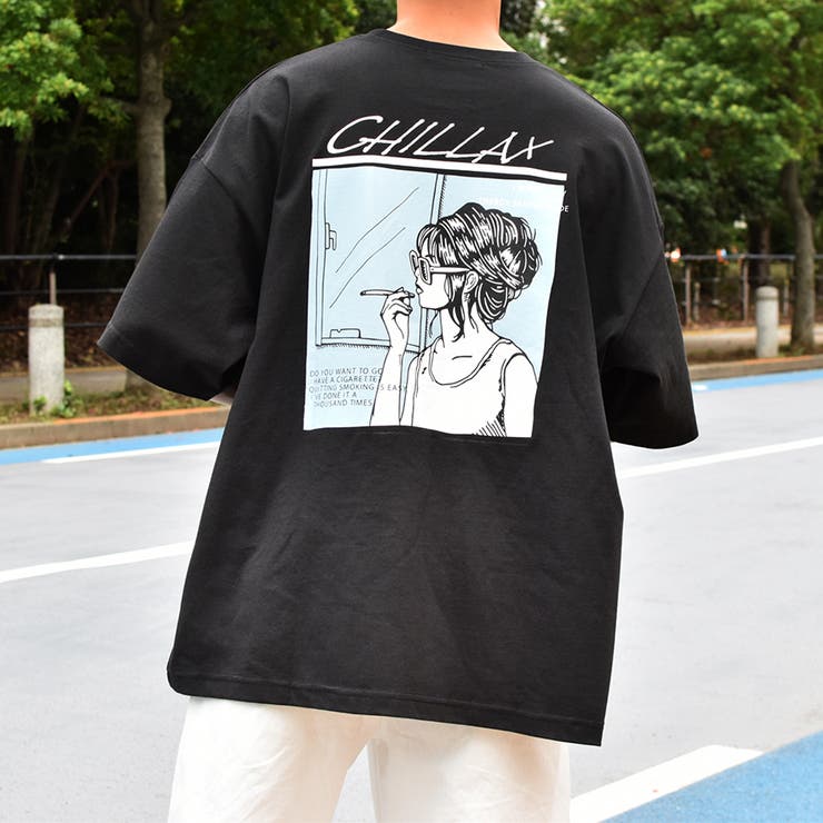 Adoon plain】ロックアソートプリントＴシャツ[品番：KTRW0018990