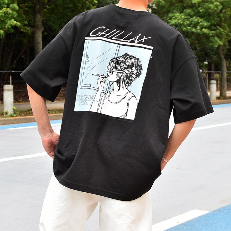 Adoon plain】ロックアソートプリントＴシャツ[品番：KTRW0018990