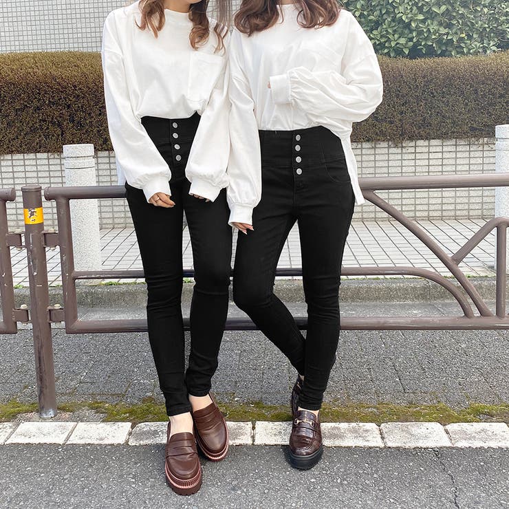 リンクコーデ専門ブランド ペアペア ハイウエストデニムスキニーパンツ 品番 Ktrw Pairpair Women ペアペア のレディースファッション通販 Shoplist ショップリスト