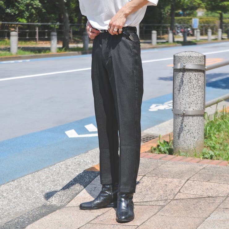 Adoon plain】センタープレスクロップドパンツ [品番：KTRW0019268]｜kutir（クティール）のメンズファッション通販｜SHOPLIST（ショップリスト）