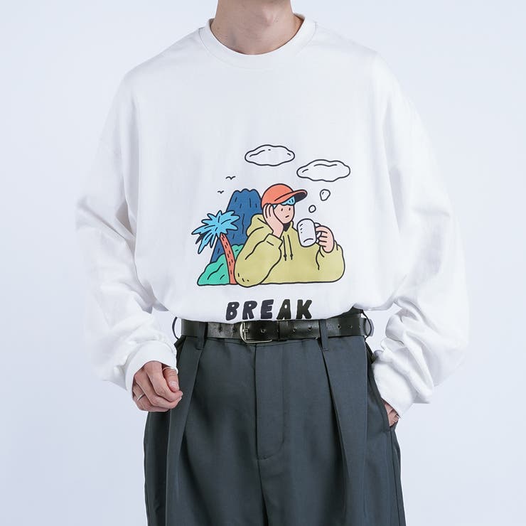 【kutir】サトウリョウタロウ  コラボロングＴシャツ[品番：KTRW0019364]｜kutir（クティール）のメンズファッション通販｜SHOPLIST（ショップリスト）