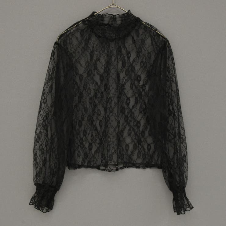 kutir】 レースハイネックインナーブラウス[品番：KTRW0019370