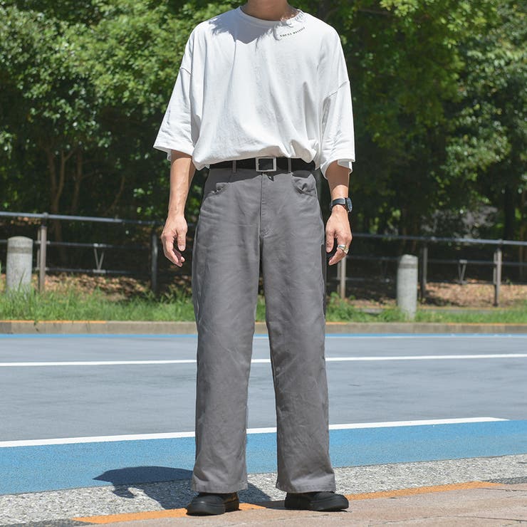 【Adoon  plain】ワイドストレートタフパンツ[品番：KTRW0019428]｜kutir（クティール）のメンズファッション通販｜SHOPLIST（ショップリスト）