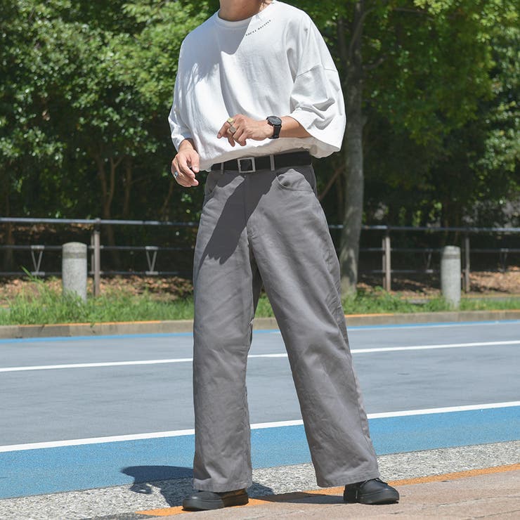 【Adoon  plain】ワイドストレートタフパンツ[品番：KTRW0019428]｜kutir（クティール）のメンズファッション通販｜SHOPLIST（ショップリスト）