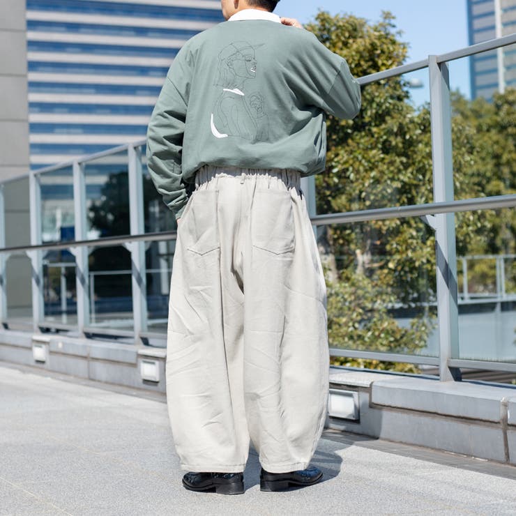 kutir】【SHOPLIST限定】ワイドタックバルーンパンツ[品番