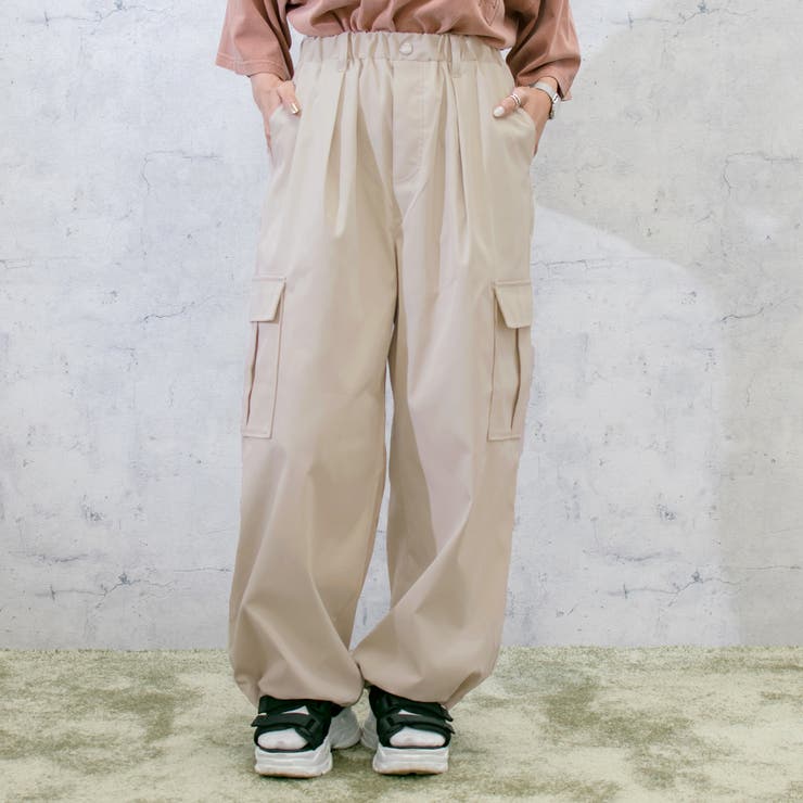 リンクコーデ専門ブランド ペアペア ワイドカーゴパンツ ユニセックス 品番 Ktrw Pairpair Men ペアペア のメンズ ファッション通販 Shoplist ショップリスト