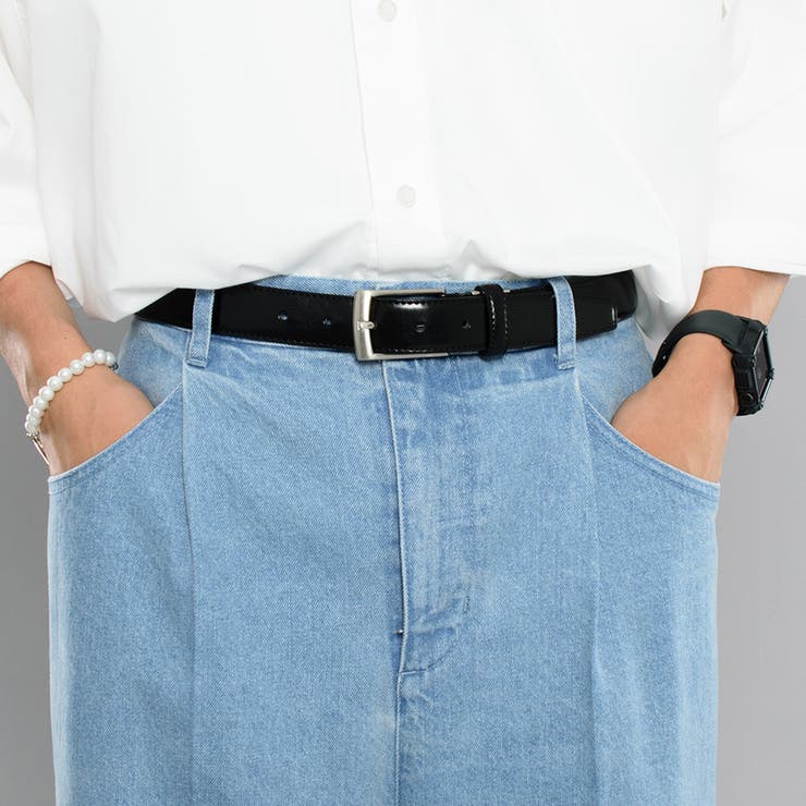 kutir】センタープレスワイドデニムパンツ[品番:KTRW0020904 kutir】センタープレスワイドデニムパンツ[品番:KTRW0020904
