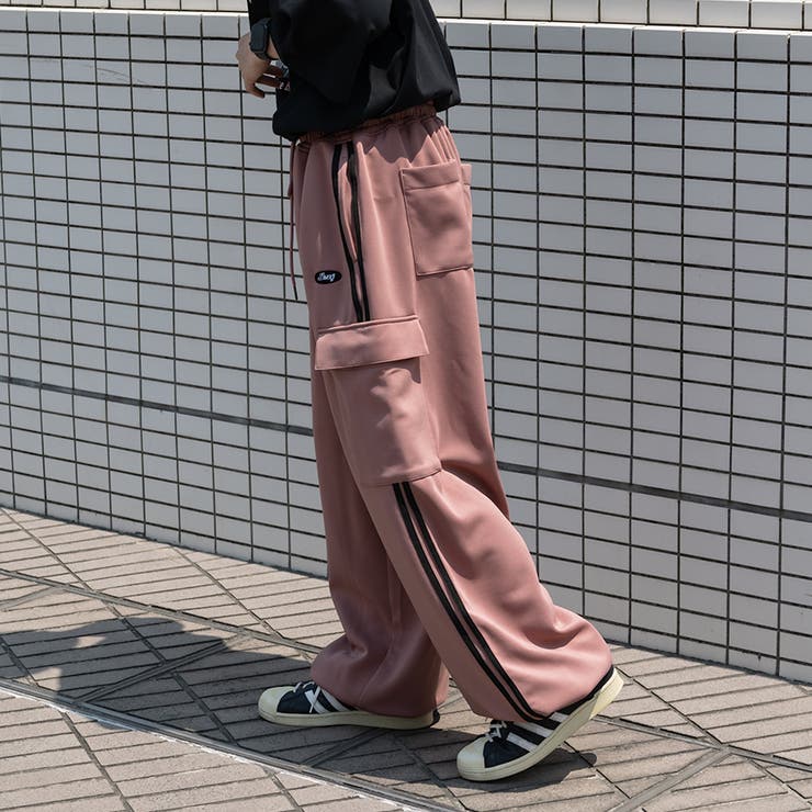 kutir】トラックラインカーゴパンツ[品番：KTRW0027008]｜kutir