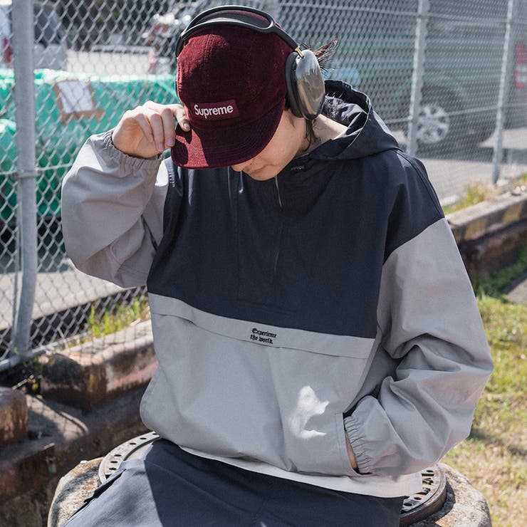 再販&新色追加 スタンドネックアノラックパーカー[品番 再販&新色追加 スタンドネックアノラックパーカー[品番