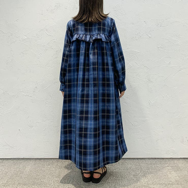 アトリエgg  ブルーチェックワンピース 16 GG MADE IN TOKYO.』『GG+KIITI』『GG DENIM LINE』『Chocolat