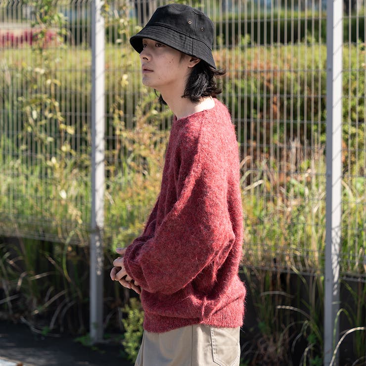 kutir】ビッグシルエットシャギーニット[品番：KTRW0028683