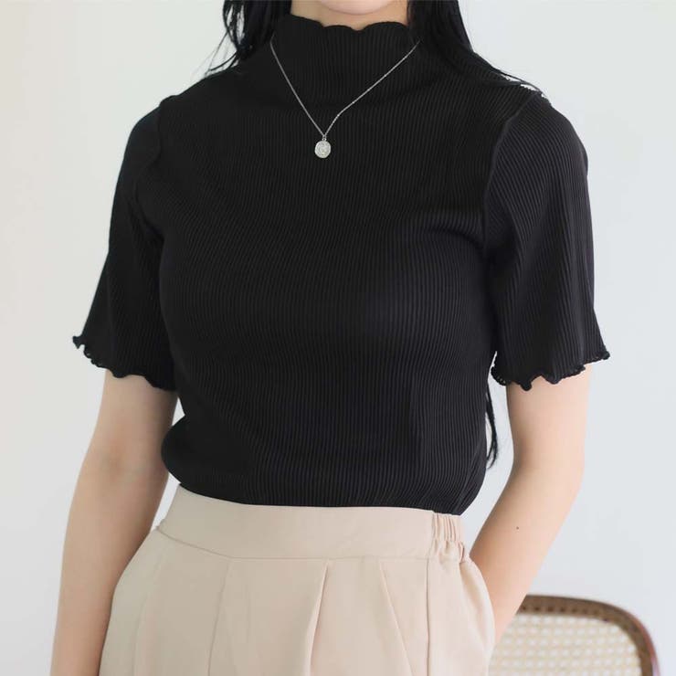 ブラック | カットソー【韓国ファッション】 | Girly Doll