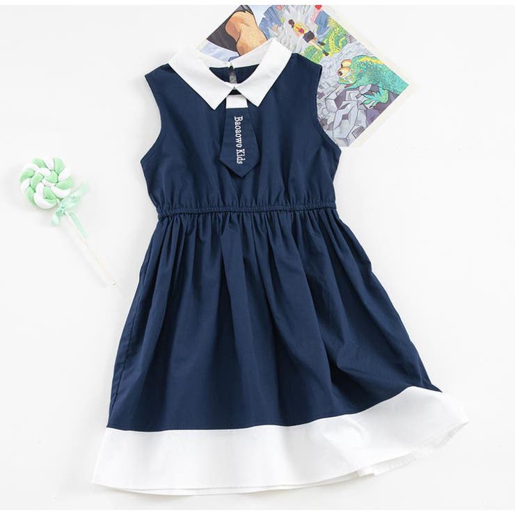 セーラーカラーワンピース 韓国ファッション 品番 Zj Girly Doll ガーリードール のレディース ファッション通販 Shoplist ショップリスト