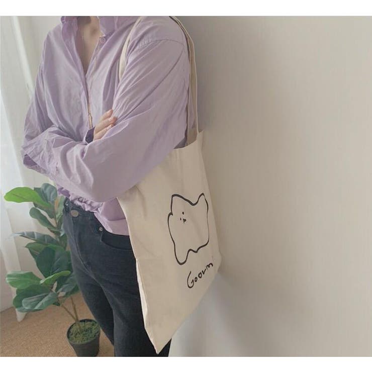 手書き風イラストエコバッグ 品番 Zj Girly Doll ガーリードール のレディースファッション通販 Shoplist ショップリスト