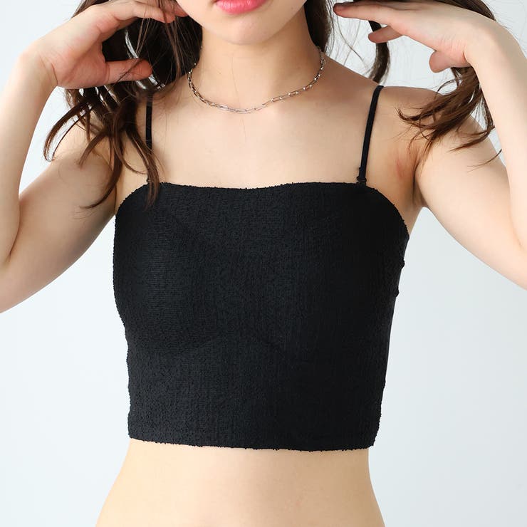 カップ付けブラトップ【韓国ファッション】 | Girly Doll | 詳細画像3 