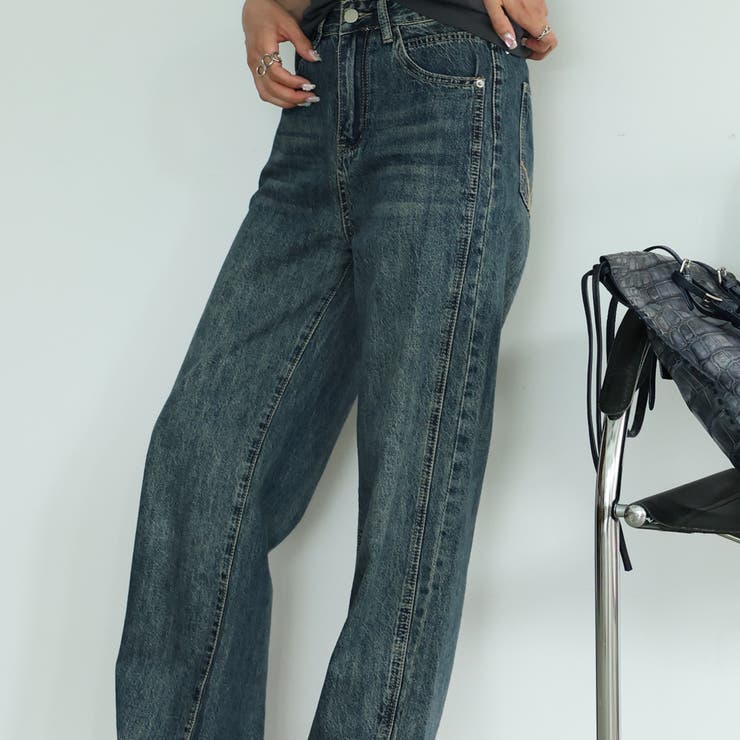 デニムパンツ【韓国ファッション】 | Girly Doll | 詳細画像2 