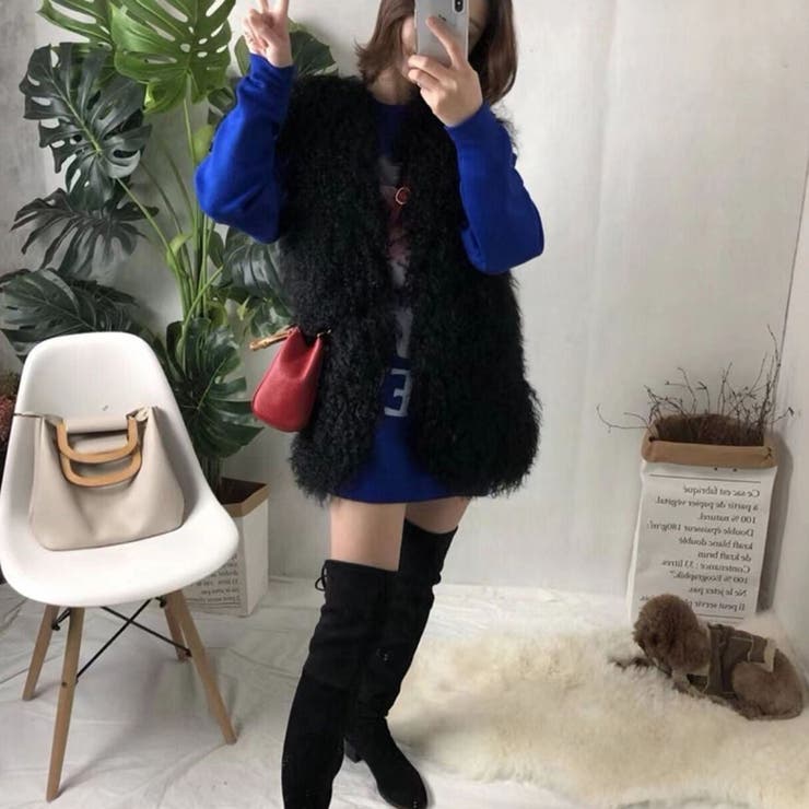 ボリュームファーベスト【韓国ファッション】 | Girly Doll | 詳細画像4 