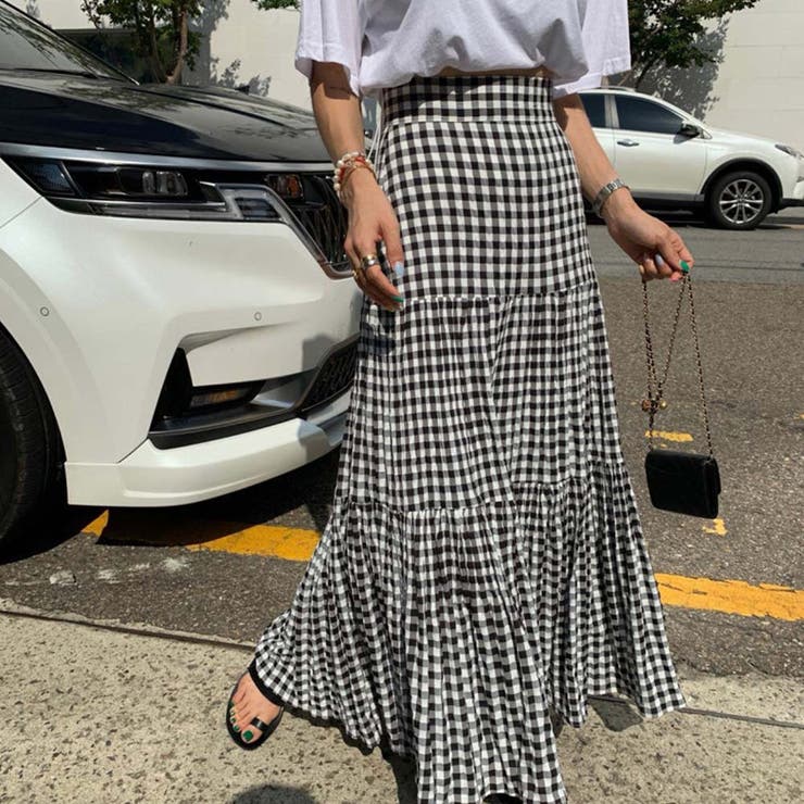 アンドカワイイ And Kawaii ワンピース ロングスカート ひざ丈