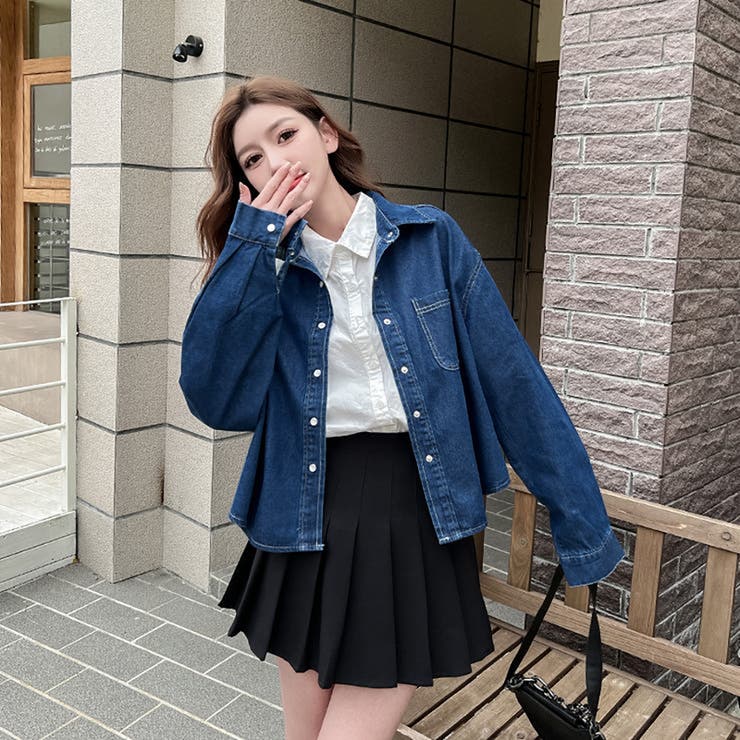 韓国購入デニムジャケット org.jpg