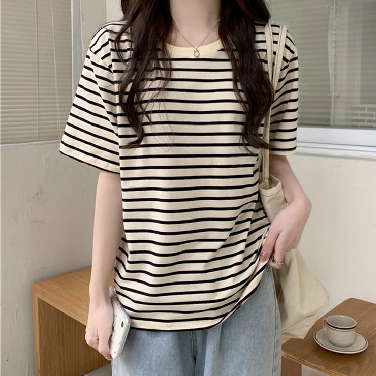 ボーダーＴシャツ【韓国ファッション】 | Girly Doll | 詳細画像20 