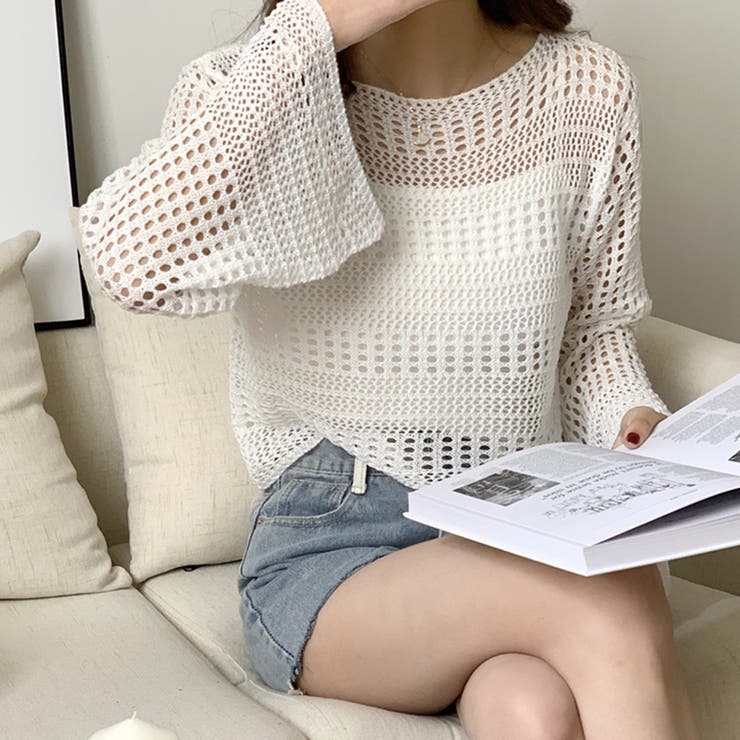 メッシュニット セーター 韓国 ストリート 厚手 全3色 m6236 楽天市場】【OUTLET SALE】ニット《ミックス編み3Dジャガード